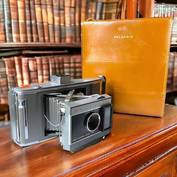Vintage Polaroid Land Camera Model J66 Instant Photography w/ Case Untested - Picture 1 of 13